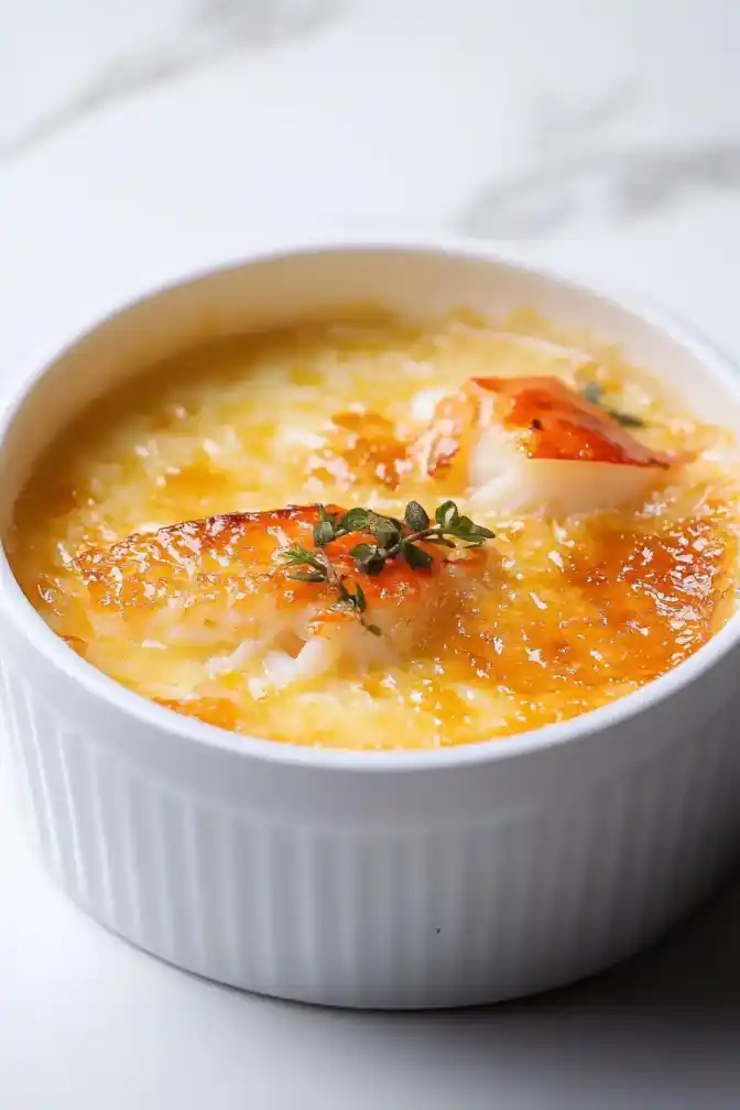 Savory Crab Brulee Recipe