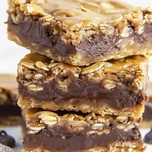 Caramel Chocolate Bar with Oatmeal Recipe