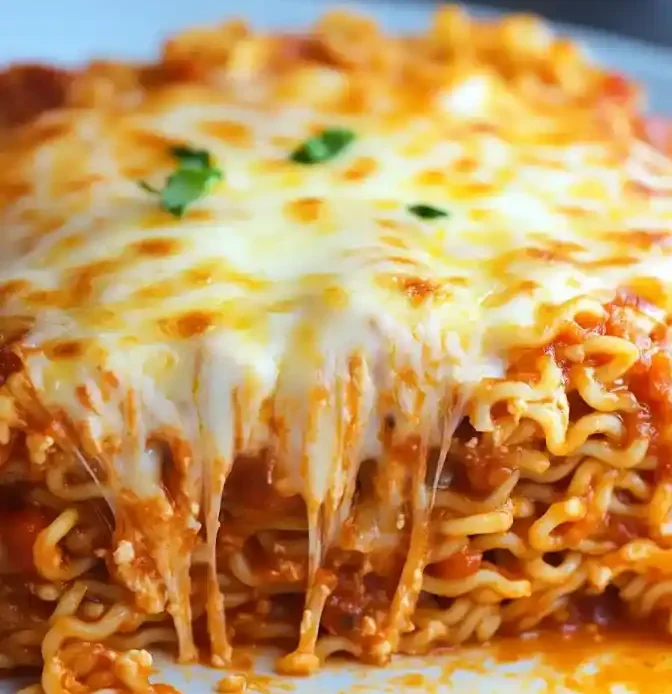 Ramen Lasagna