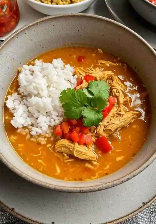 chopt spicy chicken soup recipe with rice